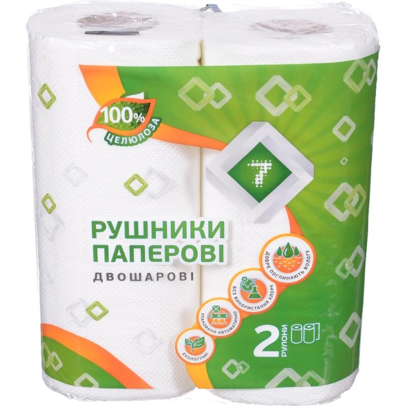 Рушник паперовий "7" 2 шт. 2*50